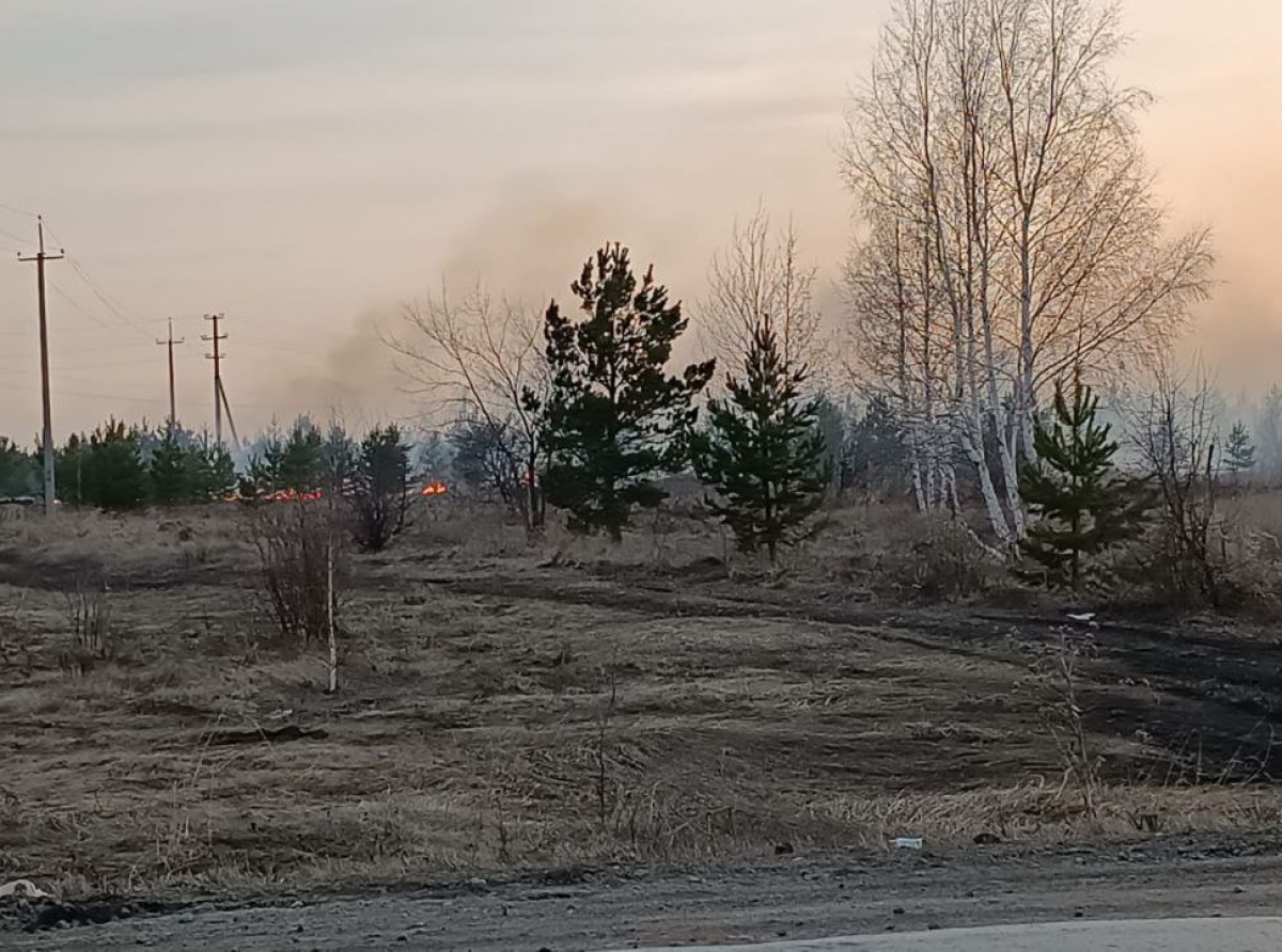 Фото Василия Ергашева. При обнаружении пожара или признаков горения (задымление, запах гари, повышение температуры воздуха и т.д.) примите посильные меры по эвакуации людей и тушению пожара и незамедлительно сообщите об этом по телефонам вызова экстренных служб по телефону — 101, 112.